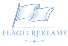 Flagi i reklamy logo